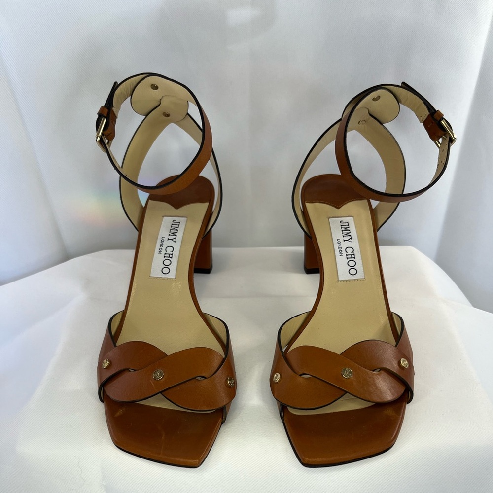 Jimmy Choo Drya 65 Leather Studded Heels
